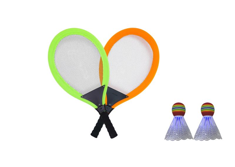 SPORTO Badminton se svítícím košíčkem