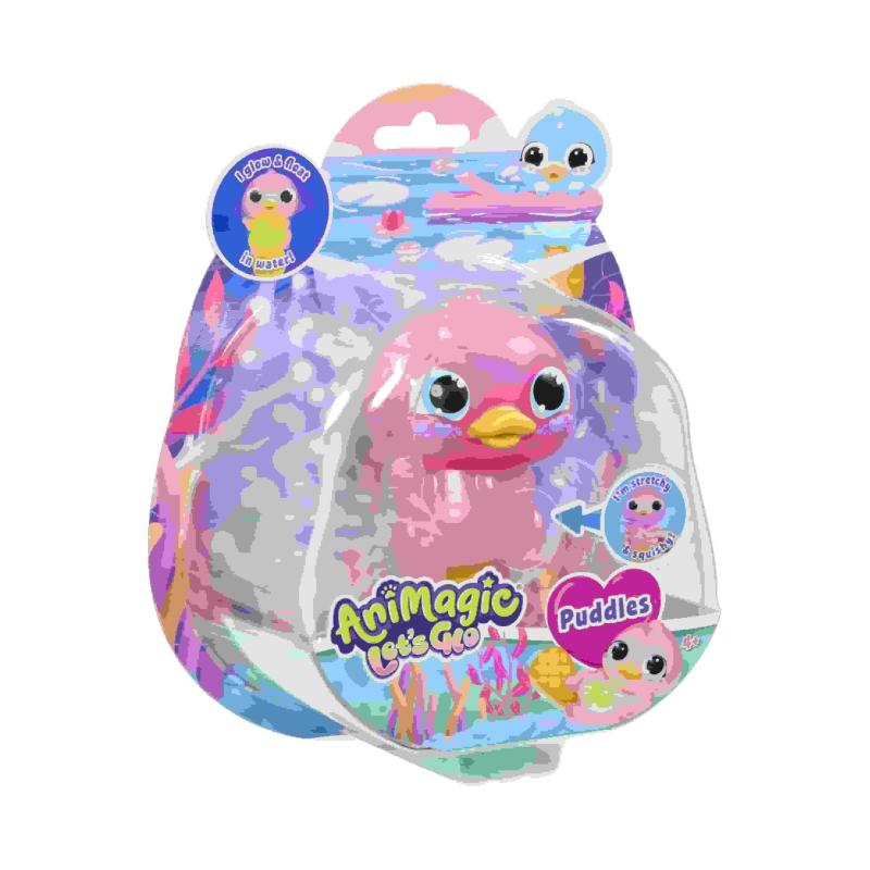 ANIMAGIC  - Svítící Ptakopysk do vody - růžový