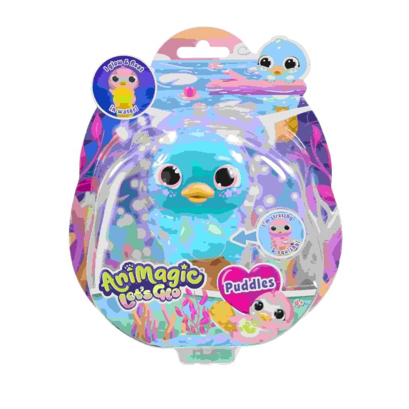 ANIMAGIC  - Svítící Ptakopysk do vody - modrý